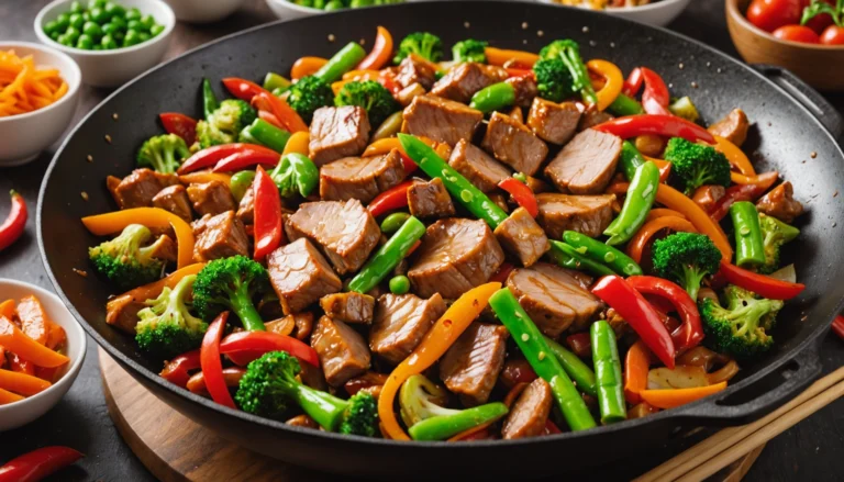 wok au porc