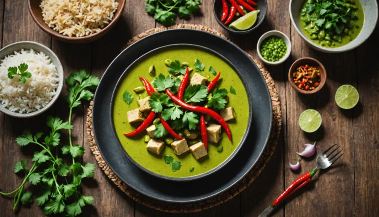 recette thai curry vert
