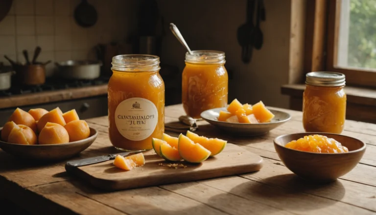 confiture de melon charentais