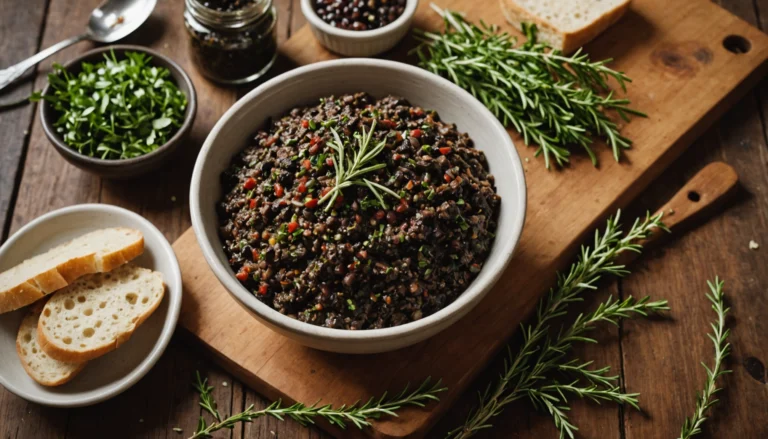 tapenade d'olives noires