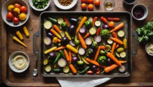 légumes rôtis confits au four