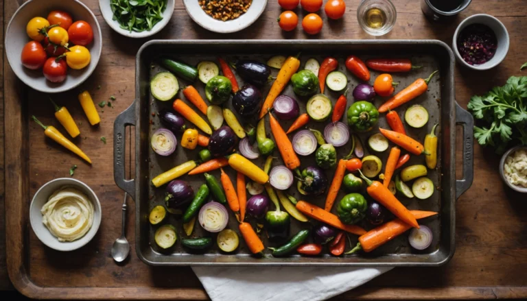 légumes rôtis confits au four