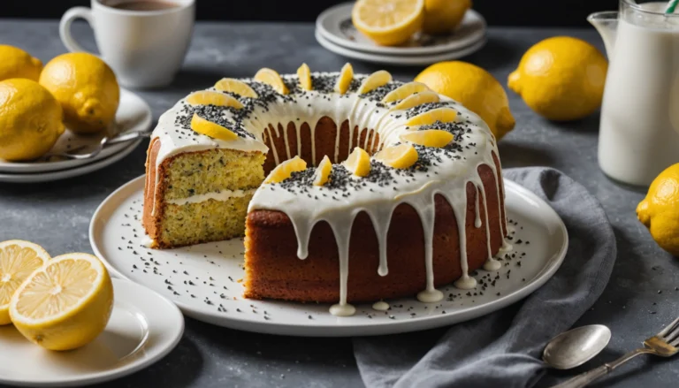 cake citron pavot starbucks